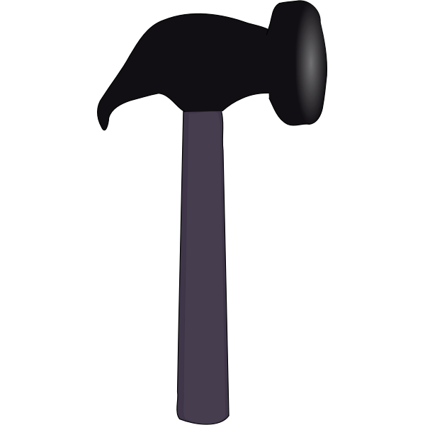 SVG Hammer icon vector drawing
