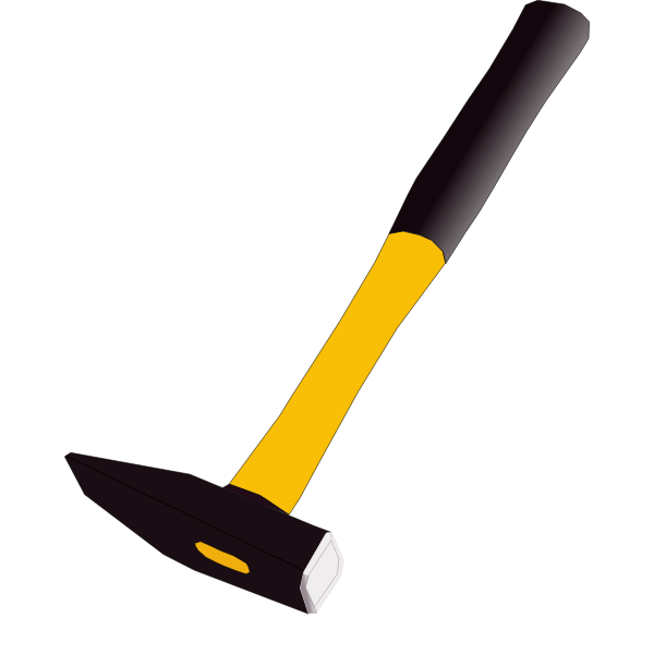 SVG Hammer icon vector illustration