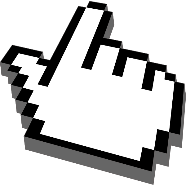 SVG Hand cursor