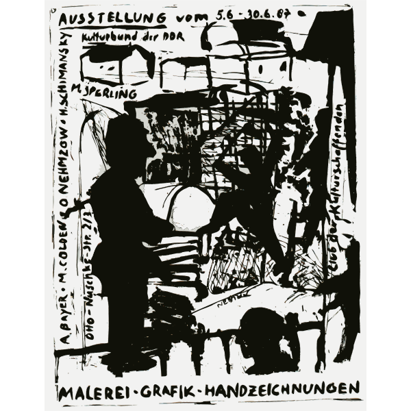 SVG Hand-drawn poster