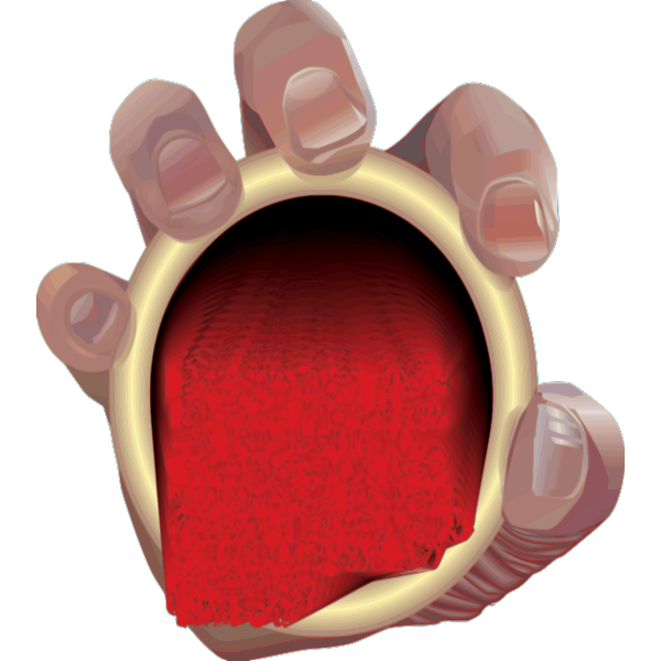 SVG Hand grasping