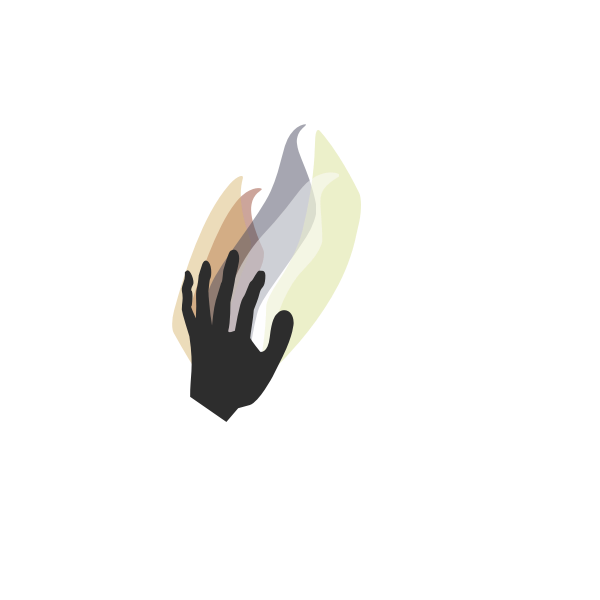 SVG hand logo