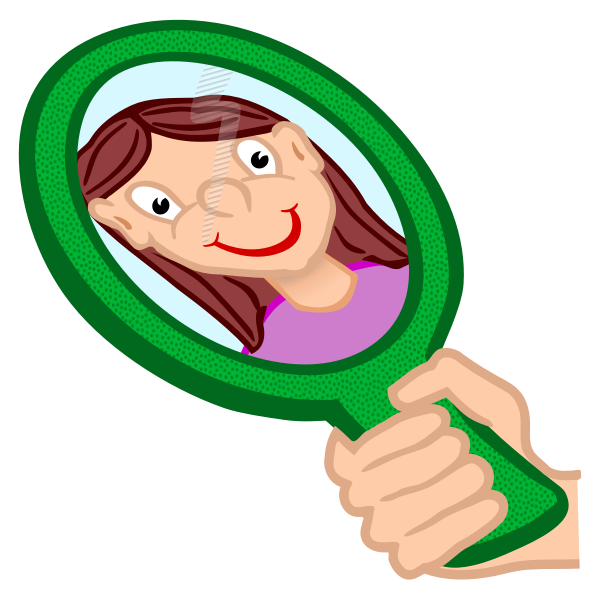 SVG Hand mirror