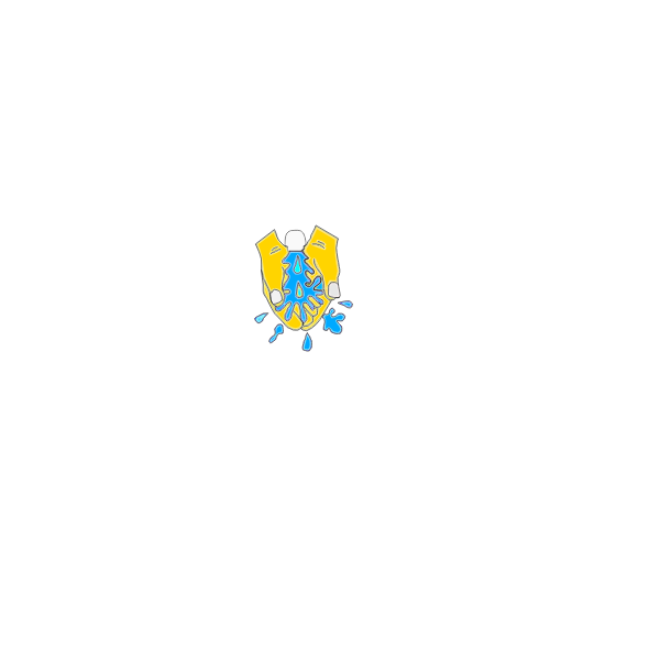 SVG Hand washing under running water