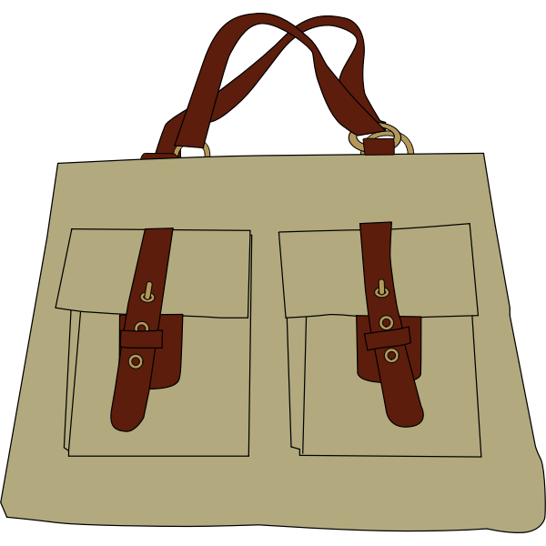 SVG Handbag vector illustration