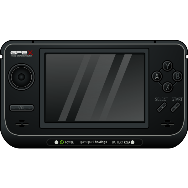 SVG handheld game console