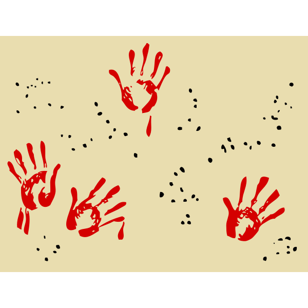 SVG handprints