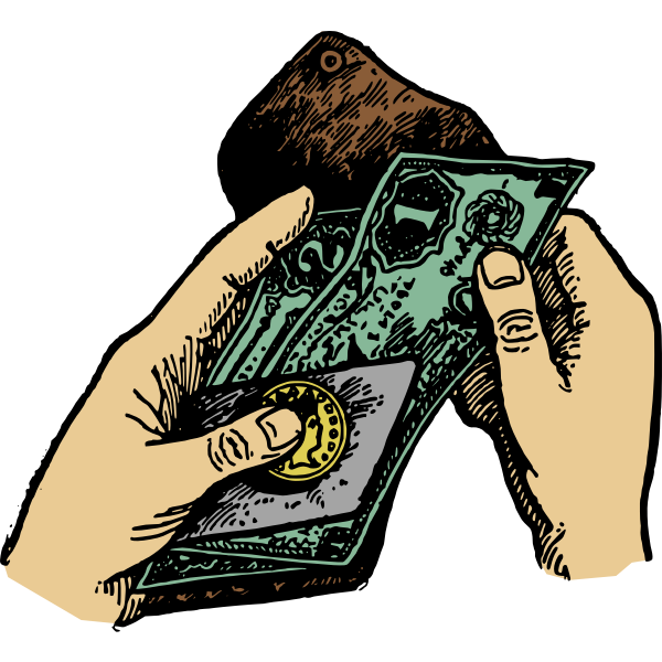 SVG Hands and Money