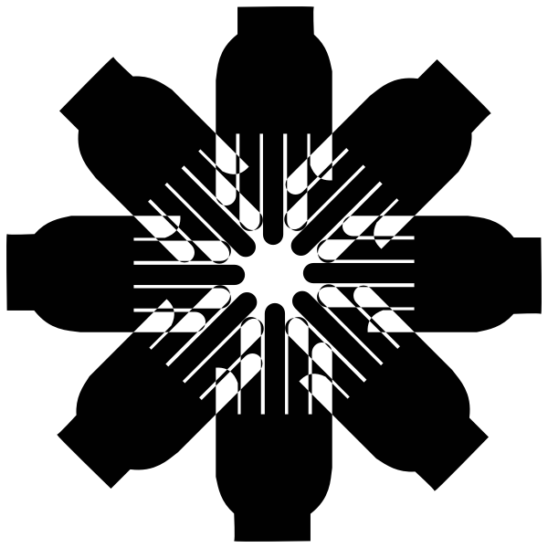 SVG Hands cooperating