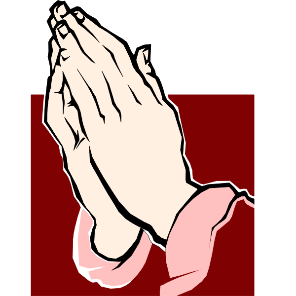 SVG Hands In Prayer