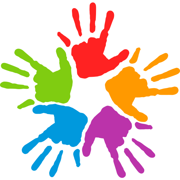 SVG Hands of different colors