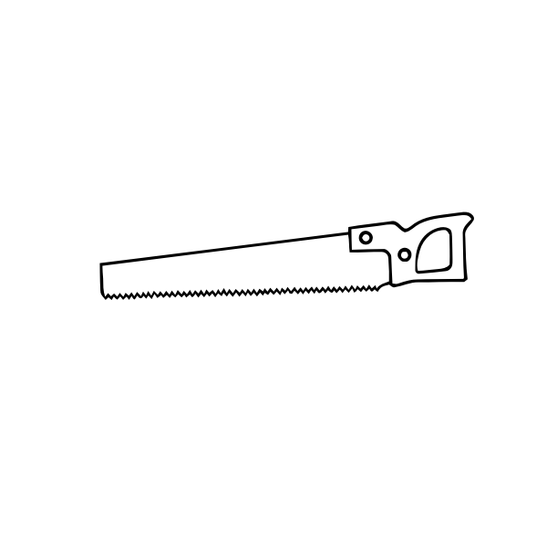 SVG Handsaw
