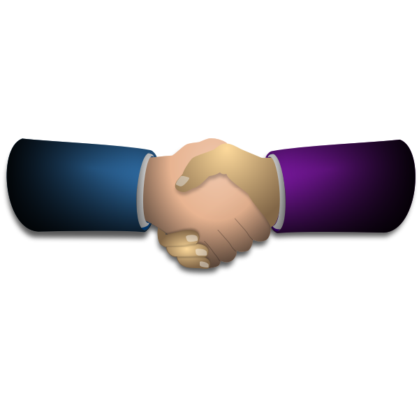 SVG Handshake iimage