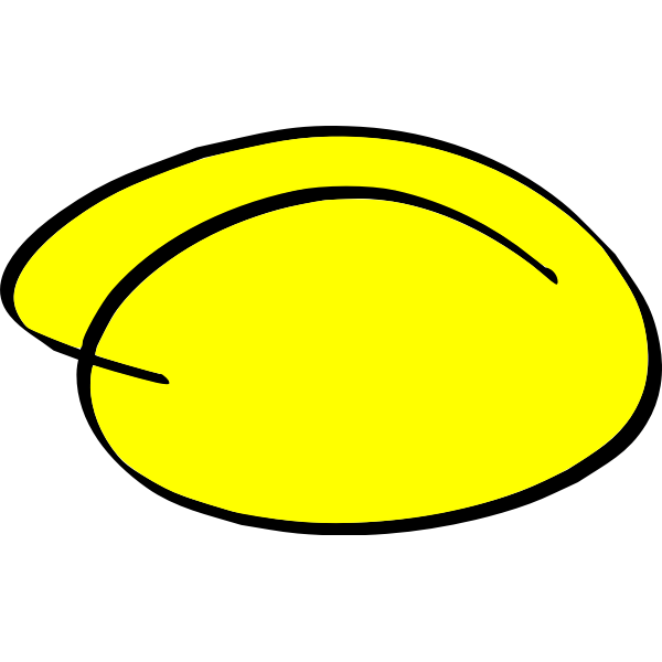 SVG Handwritten circle black border