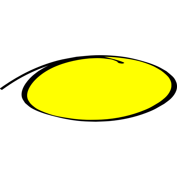 SVG Handwritten circle yellow color-1581947098