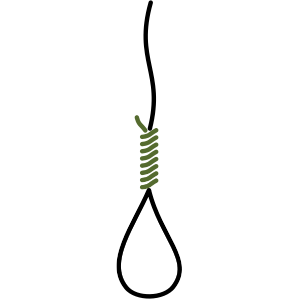 SVG Hangmans knot