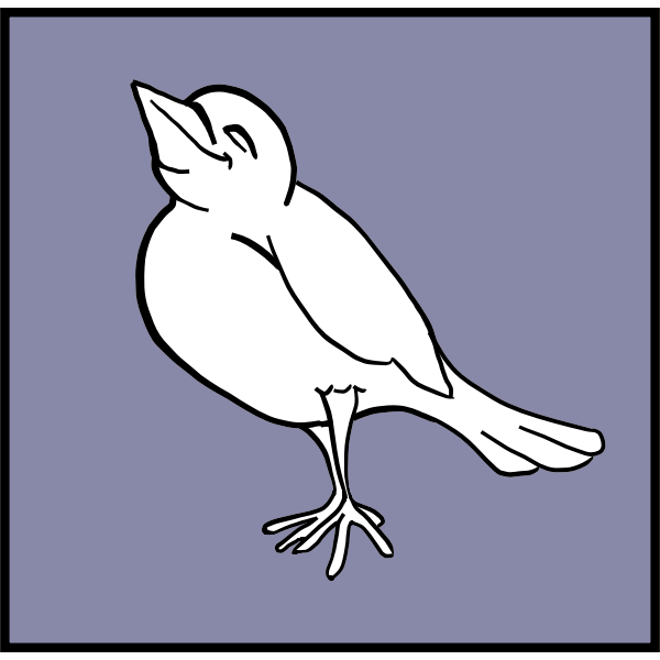 SVG Happy Bird