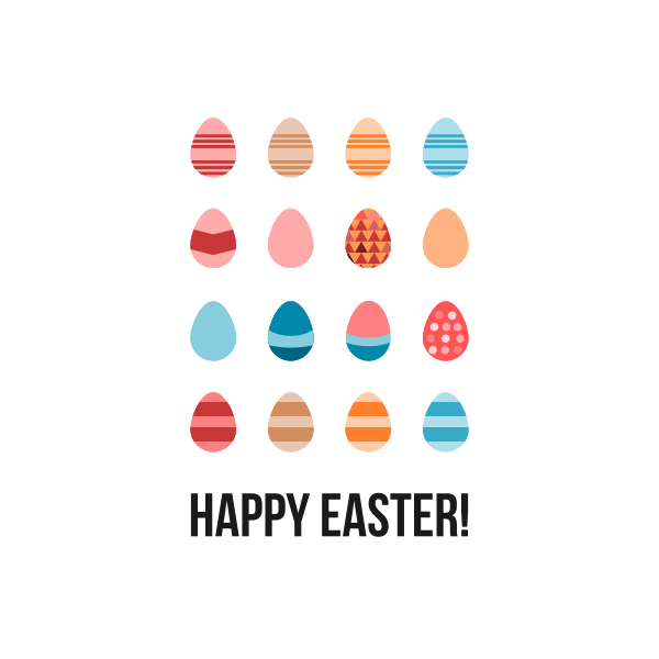 SVG Happy Easter