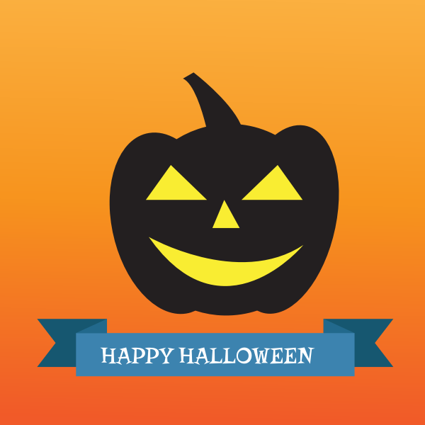 SVG Happy Halloween poster