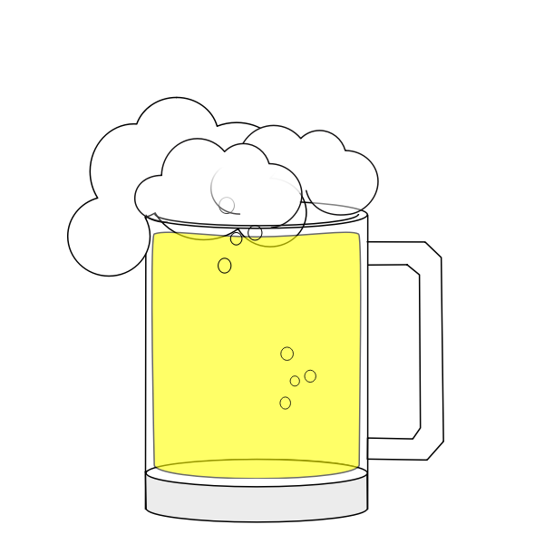 SVG Happy Hour Beer Animation