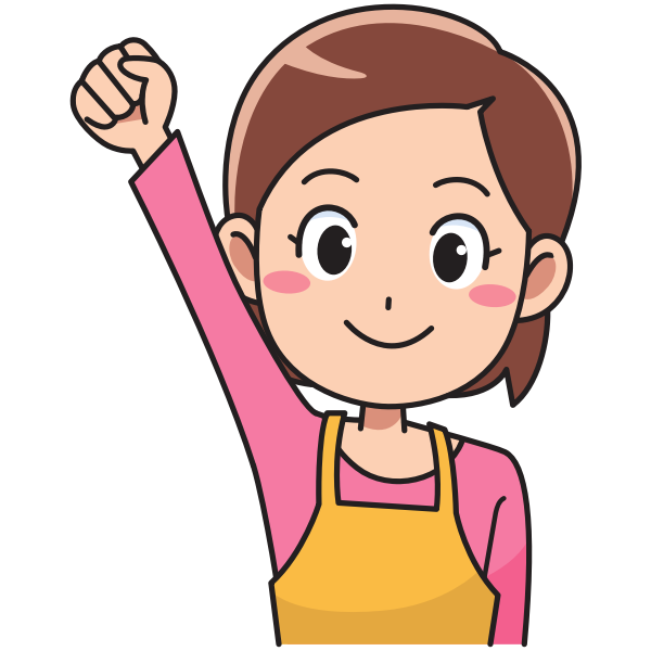 SVG Happy housewife