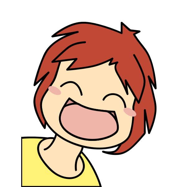 SVG Happy kid icon