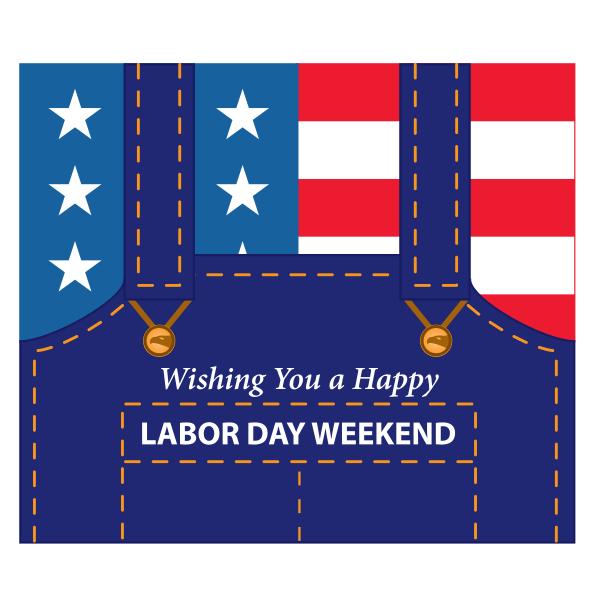 SVG Happy Labor Day Weekend