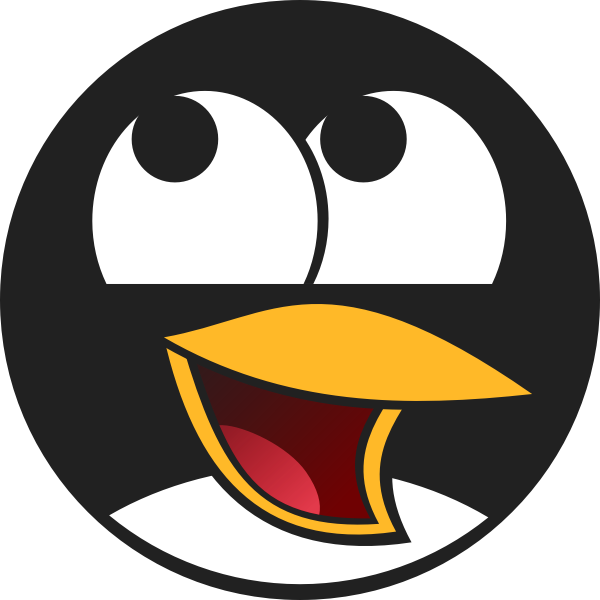 SVG Happy linux
