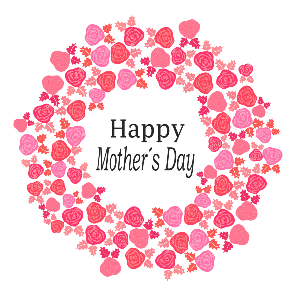 SVG Happy Mothers Day Bouquet Of Flowers