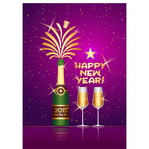 SVG Happy New Year