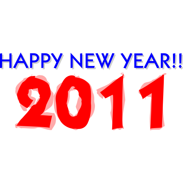 SVG Happy New Year 2011