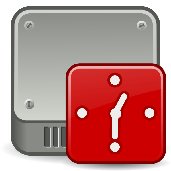 SVG Hard disk action urgent