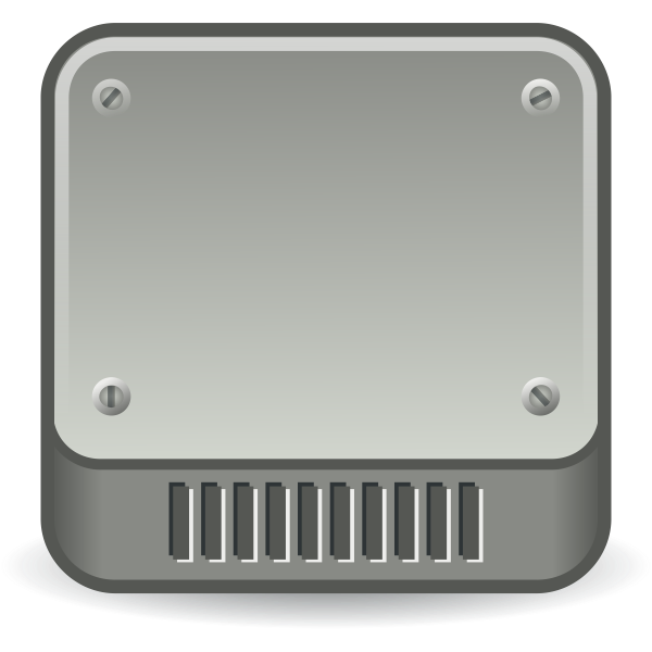 SVG Hard disk drive image