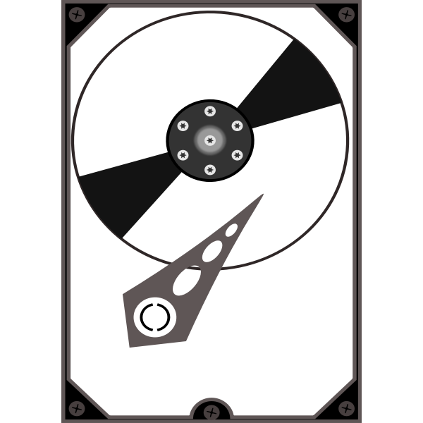 SVG Hard drive image