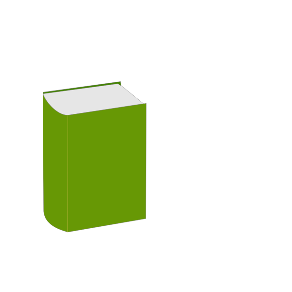 SVG Hardback book vector image