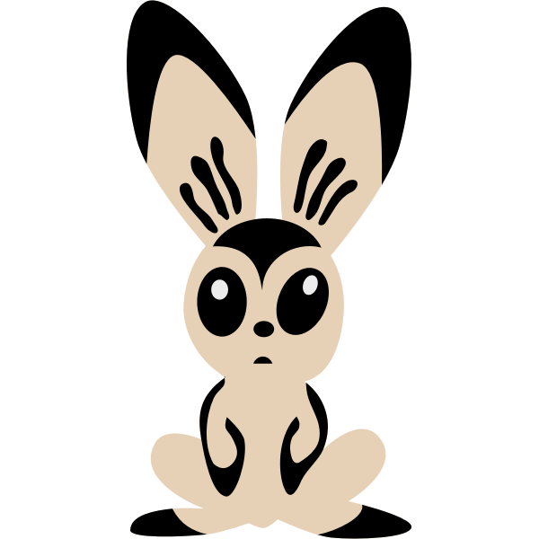 SVG Hare by Rones
