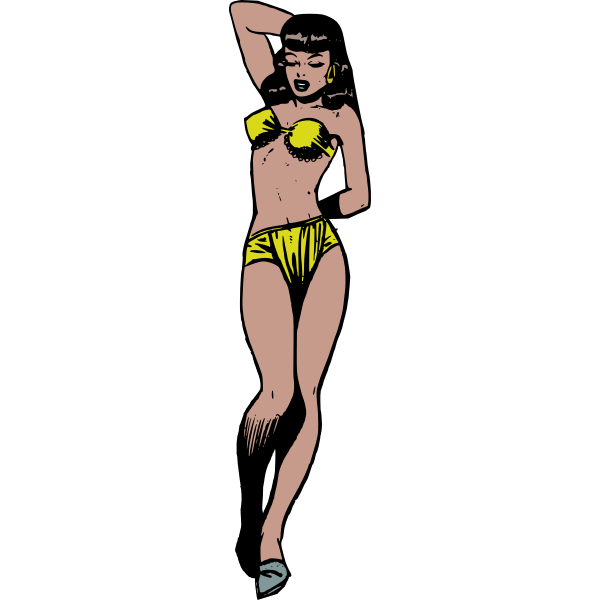 SVG Harem girl