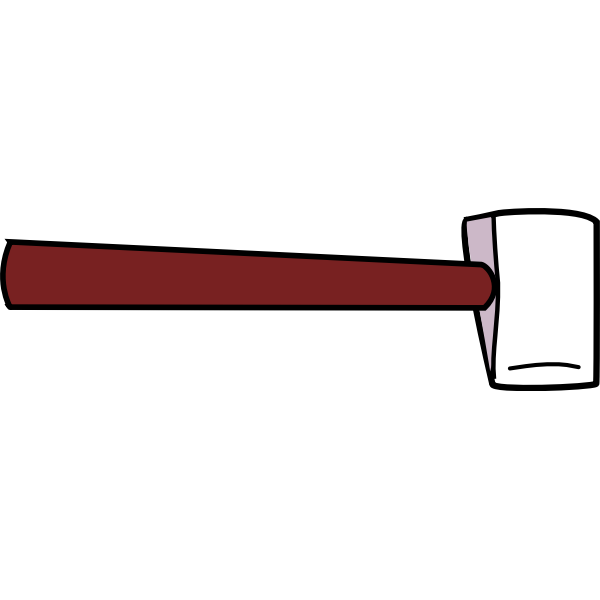 SVG Hatchet clip art image