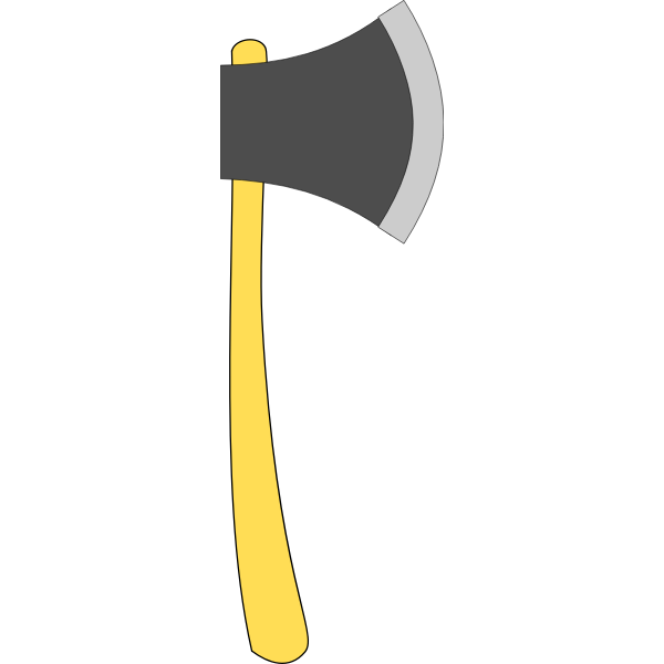 SVG Hatchet illustration