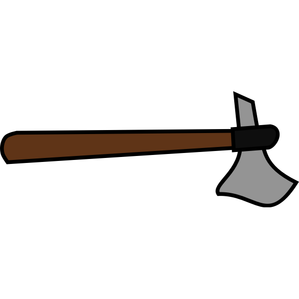 SVG Hatchet symbol