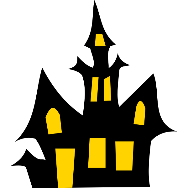 SVG Haunted house