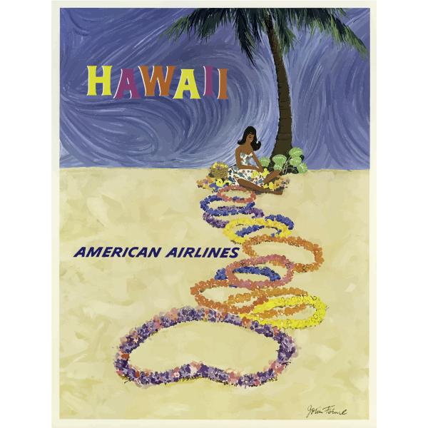 SVG Hawaiian tourism