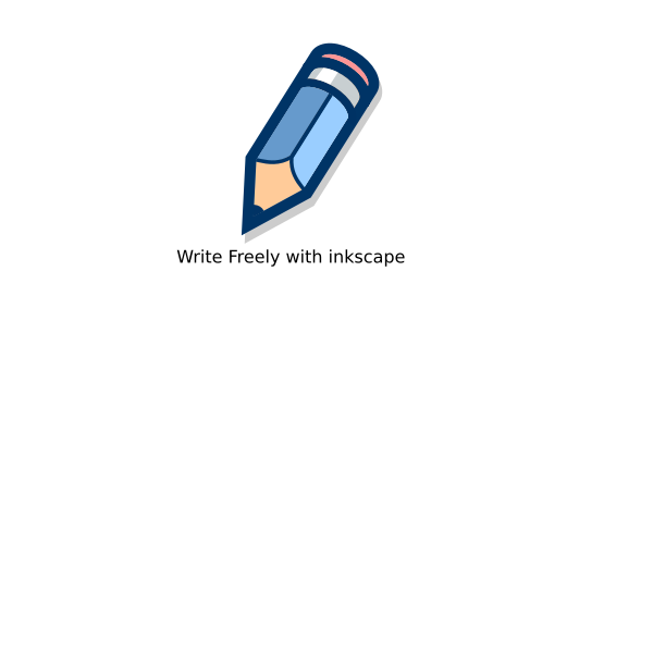 SVG HB pancil vector graphics