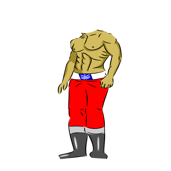 SVG Headless body