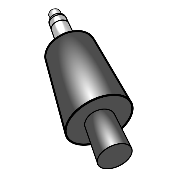 SVG Headphone plug stereo