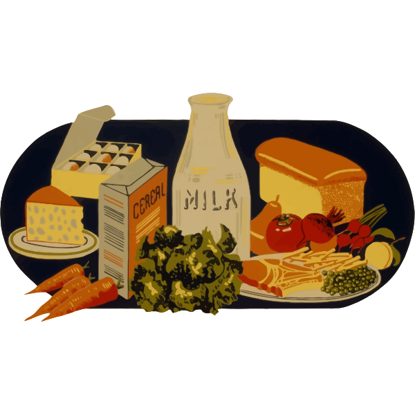 SVG Healthy food