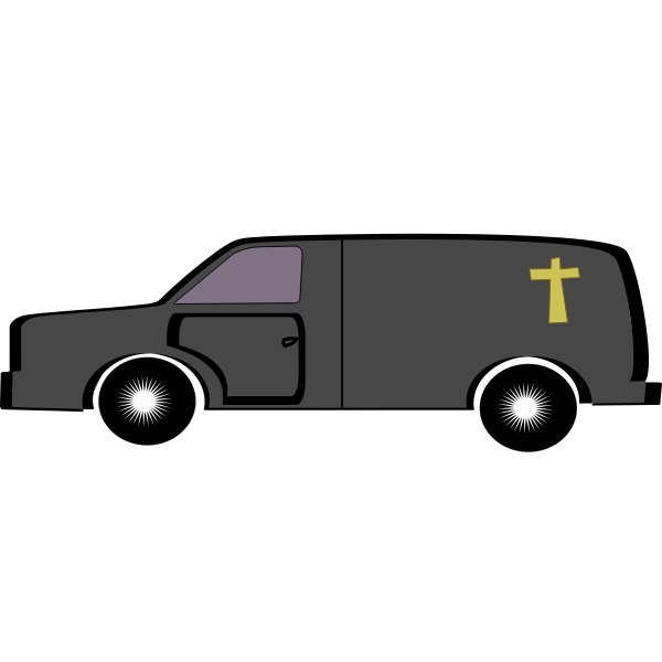 SVG Hearse