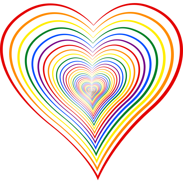 SVG Heart 8 Colour 2