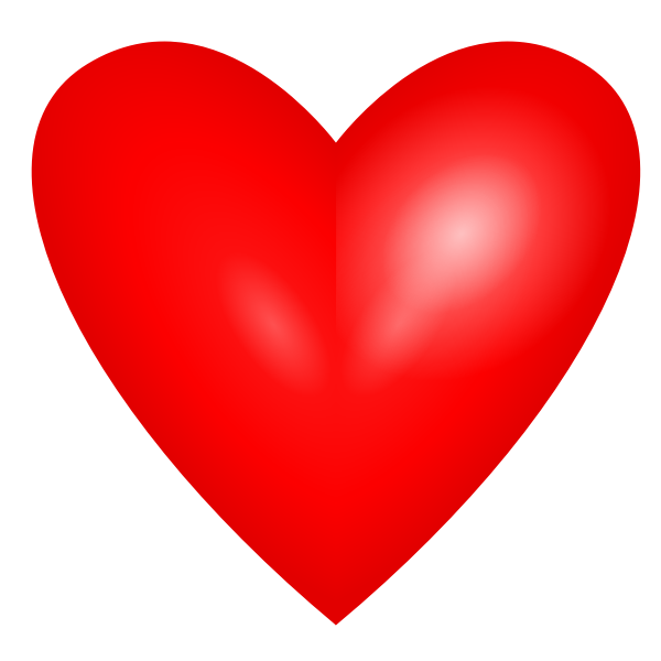 SVG Heart vector design element