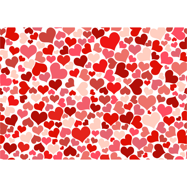 SVG Hearts background